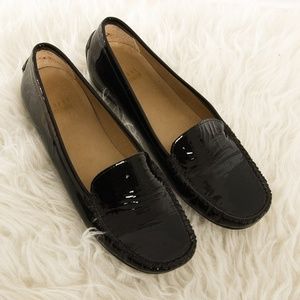 Stuart Weitzmanblack patent leather loafers